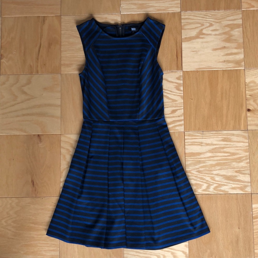 Striped skater dress